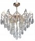 Chandelier VENTI, E27, 4 x 60 W, E1285/4, chrome, o52 cm 1