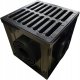 Rainwater well ZMM-MAXPOL with cast iron grate, 300 x 300 x 300 mm, DN75-160, B125 1