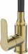 Sink mixer INVENA KSANTI PLUS, with 360deg rotating spout, polished gold color. 2