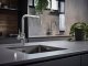 Bateria kuchenna Invena Sink mixer FARSALA, with pull-out spout, chrome color. 7