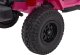 1PUNKT Auto terenowe OFF-ROAD 3.0 dla dzieci Różowy + Pilot + Pasy + Audio LED 11