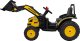 Koparka Traktor na akumulator dla dzieci Żółty + Ruchome Ramię Łyżka + Pilot + Wolny Start + Radio FM + LED 6