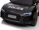 Audi R8 Policja na akumulator dla dzieci + Pilot + EVA + Wolny Start + MP3 LED 3
