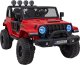 Auto terenowe OFF-ROAD 3.0 dla dzieci Czerwony + Pilot + Wolny Start + Pasy + Audio LED 2
