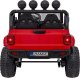 Auto terenowe OFF-ROAD 3.0 dla dzieci Czerwony + Pilot + Wolny Start + Pasy + Audio LED 6