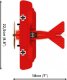 Klocki Fokker DR.1 Czerwony Baron 221 klocków Cobi Klocki 5