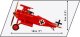 Klocki Fokker DR.1 Czerwony Baron 221 klocków Cobi Klocki 6