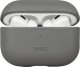 UNIQ Lyden DS - etui  ze sztucznej skóry do AirPods Pro 2 szare/czarne - Gwarancja bezpieczeństwa. Proste raty. Bezpłatna wysyłka od 170 zł. 1