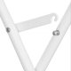 Stojak do wanienki dla niemowląt, wys. 86 cm stelaż stalowy, biały UNIWERSALNY 9