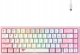 Klawiatura mechaniczna gamingowa HAVIT KB874L RGB (różowo-biała) 1