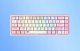 Klawiatura mechaniczna gamingowa HAVIT KB874L RGB (różowo-biała) 5
