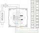 ŚCIENNY STEROWNIK OŚWIETLENIA LED P3 2.4 GHz, RGBCCT (RGBWW) 12&nbsp;... 24&nbsp;V DC MiBOXER 4