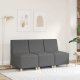 vidaXL Sofa Fotel Ciemnoszary 55 cm Tkanina 3
