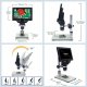 Mikroskop Cyfrowy 1200X LCD HD 1080P 12MP 8 X LED + Podkładka i Narzędzia GSM 9