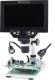 Mikroskop Cyfrowy 1200X Menu PL LCD HD 1080P 12MP Techrebal Mata Antystatyczna + Narzędzia GSM 13