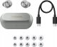 Technics wireless earbuds EAH-AZ100E-S, silver 5
