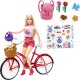 Lalka Barbie Mattel Pink Passport Barbie na rowerze z pieskiem (HWJ00) 2