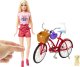 Lalka Barbie Mattel Pink Passport Barbie na rowerze z pieskiem (HWJ00) 3