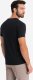 T-shirt męski V-neck SLIM FIT z elastanem i printem   czarny V1 OM-TSBC-0221 S 4