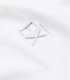 Męski t-shirt V-neck SLIM FIT z elastanem i printem  biały V2 OM-TSBC-0221 XL 6