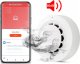 Czujnik Detektor Dymu z pomiarem temperatury i wilgotności WiFi TUYA Smart 2