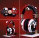 Lexip Mentor Zestaw słuchawkowy Przewodowy i Bezprzewodowy Opaska na głowę Gaming Bluetooth Czarny, Złoto, Czerwony, Biały 4