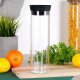 PITCHER BOROSILICATE GLASS 1L 4
