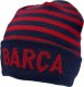CZAPKA ZIMOWA FC BARCELONA BARCA HERB LOGO PASKI 7