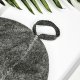 Czapka do sauny szara z 100% naturalnej wełny filcowej uniwersalna 6
