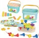 ML WOOPIE GREEN Konstrukcyjny BOX Motoryczny Montessori 12w1 FSC 1