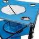 PLATINET CAMPING SET 2x CHAIR PADDED 55x55x44/90 CM + 1x TABLE 59x59x60 cm BLUE [461375] 2