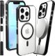 Etui Pancerne do Apple iPhone 15 Pro (Bumper, Czarna Ramka, Magsafe, Case) 1