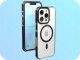 Etui Pancerne do Apple iPhone 15 Pro (Bumper, Czarna Ramka, Magsafe, Case) 1