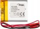 Akumulator Li-Po LP403035 Akyga AKY0386 3.7V / 400mAh PCM złącze JST 2-Pin 150mm 1