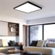 Sufitowy panel LED pod i nad tynkowy 60X60 60W + czarna ramka 2