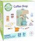 WOOPIE GREEN Drewniany Ekspres do Kawy 25 el Cukiernia Barista 15