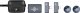 2x Mikrofon Krawatowy Bezprzewodowy 3w1 na iPhone Lightning + USB-C + 3,5mm / AirWave / Combo 3