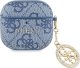 Etui Guess 4G Strass Charm do AirPods 4   niebieski 1