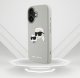 Etui Karl Lagerfeld HC 3D Rubber Double   Heads do iPhone 16 beżowy 11