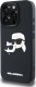 Etui Karl Lagerfeld HC 3D Rubber Double   Heads do iPhone 16 Pro czarny 2