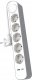 HOME EXTENSION CORD 5x SOCKETS 3m WITH SWITCH 1x USB-A 1x USB-C 1