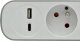HOME EXTENSION CORD 5x SOCKETS 3m WITH SWITCH 1x USB-A 1x USB-C 5