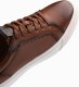 Męskie buty sneakersy ze skóry ekologicznej  brązowe V1 OM-FOCS-0179 45 3