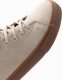 Buty męskie trampki za kostkę z gumową podeszwą  kremowe V1 OM-FOTH-0187 44 2