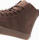 Buty trampki męskie za kostkę z gumową podeszwą  brązowe V4 OM-FOTH-0187 41 4