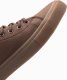 Buty trampki męskie za kostkę z gumową podeszwą  brązowe V4 OM-FOTH-0187 41 6