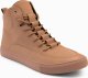 Męskie buty sneakersy za kostkę z ozdobnymi zakładkami  brązowe V3 OM-FOSH-0176 44 3