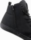 Buty męskie sneakersy za kostkę z ozdobnymi zakładkami  czarne V4 OM-FOSH-0176 42 2