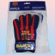 RĘKAWICE BRAMKARSKIE DLA DZIECI JUNIOR DZIECIĘCE ROZMIAR 3 BARCELONA 18cm 3