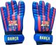 RĘKAWICE BRAMKARSKIE DLA DZIECI JUNIOR DZIECIĘCE ROZMIAR 3 BARCELONA 18cm 10